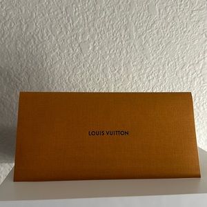 LV long Receipt or cash Envelope